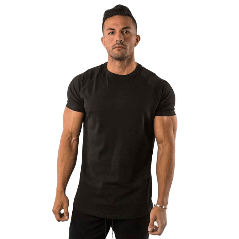 Men's Slim Fit Egyptian Cotton T-Shirt - DAMYINSIDE