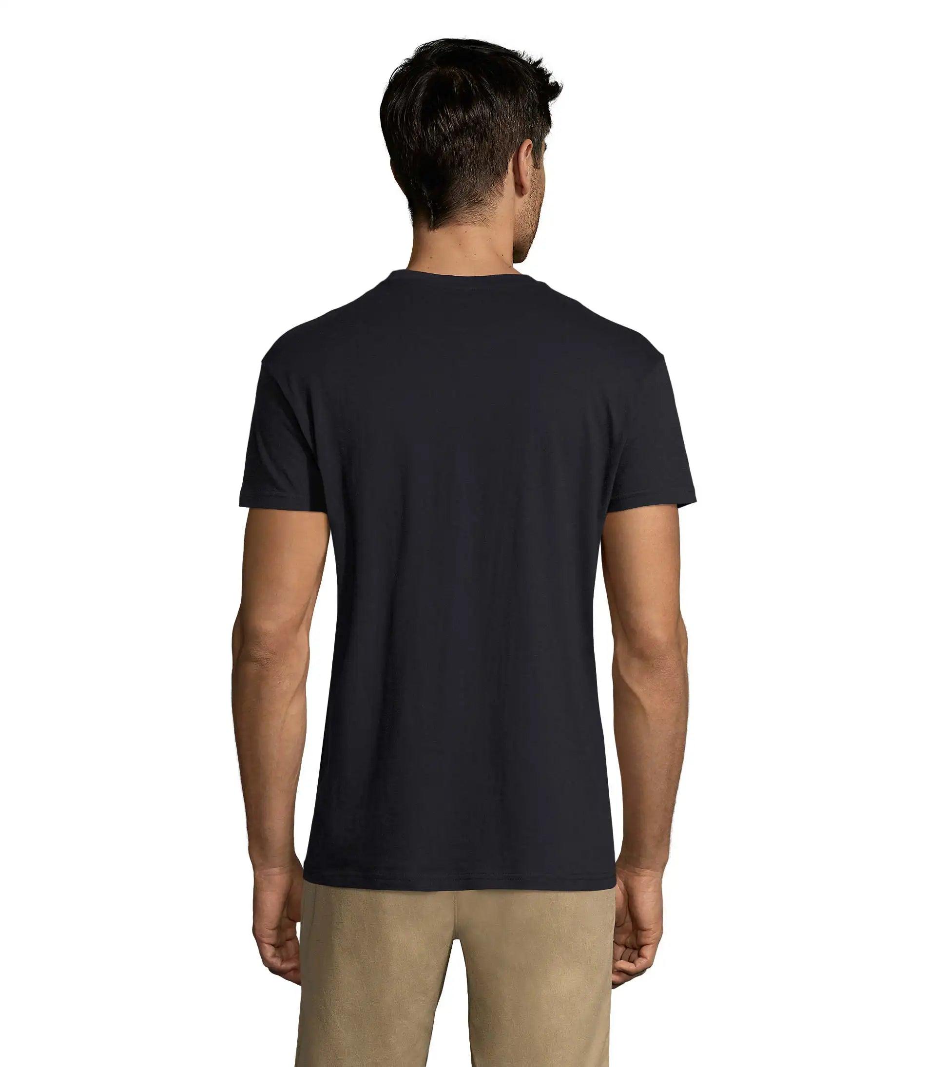 Damy 5 Black Egyptian Cotton Men's T-Shirts - DAMYINSIDE