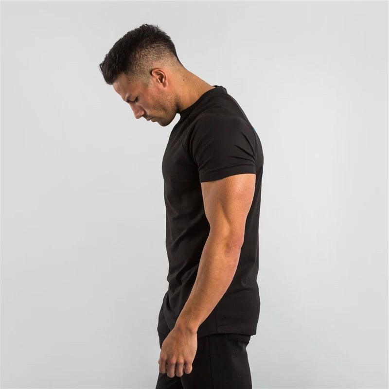 Men's Slim Fit Egyptian Cotton T-Shirt - DAMYINSIDE