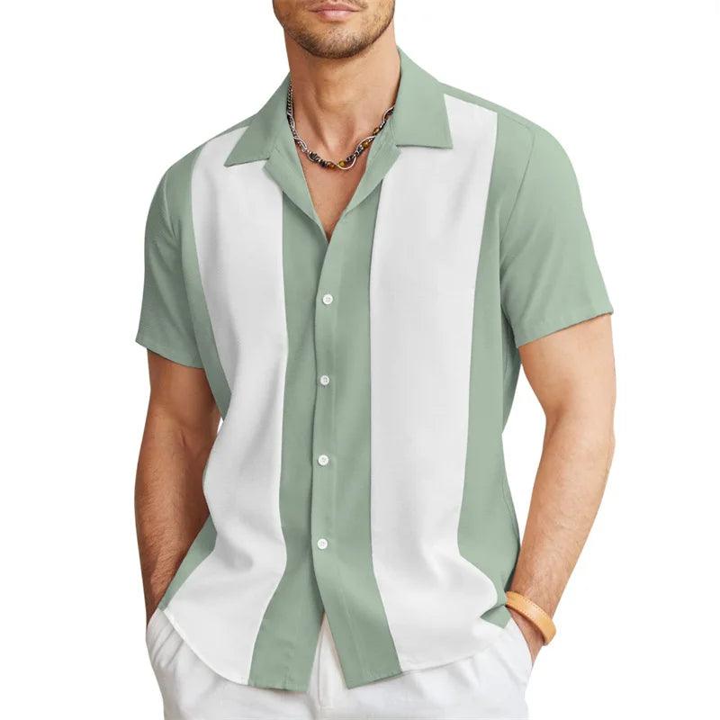 Damy Multi-Stripe Men's Shirt - DAMYINSIDE