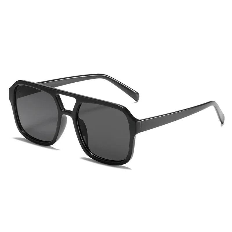 Vintage Retro Candy Square Women's Sunglasses - DAMYINSIDE