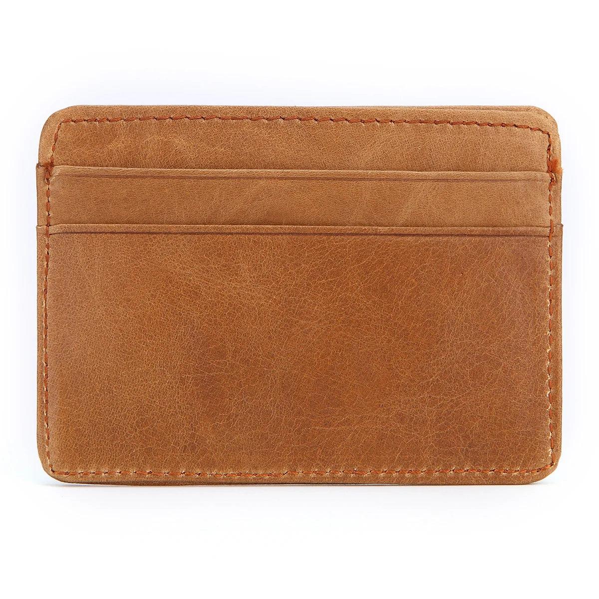 Damy Slim Leather Wallet - DAMYINSIDE