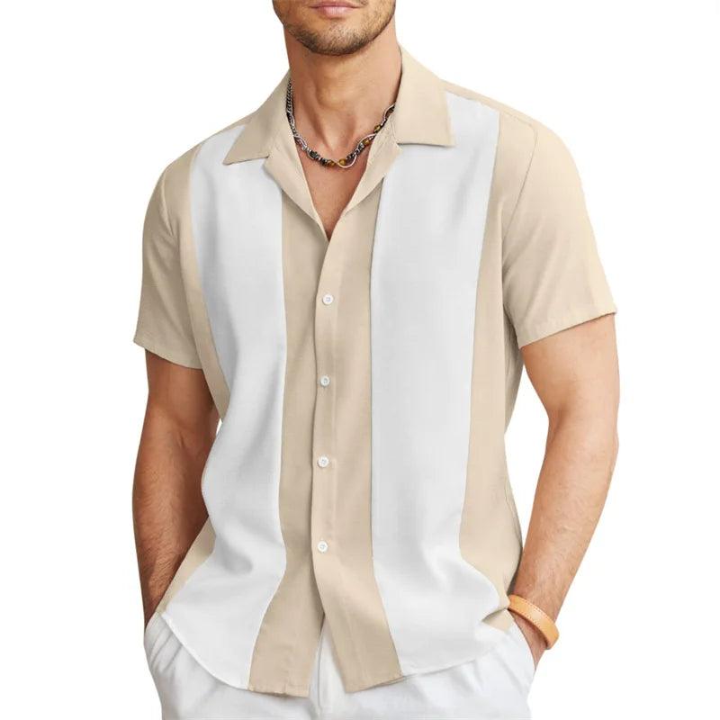 Damy Multi-Stripe Men's Shirt - DAMYINSIDE