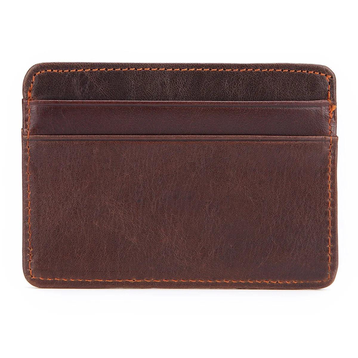 Damy Slim Leather Wallet - DAMYINSIDE