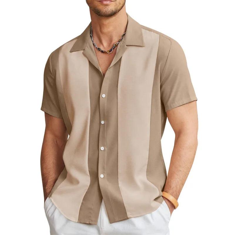 Damy Multi-Stripe Men's Shirt - DAMYINSIDE