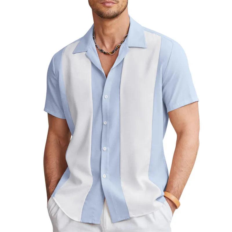 Damy Multi-Stripe Men's Shirt - DAMYINSIDE