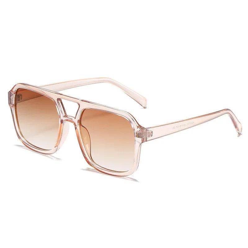 Vintage Retro Candy Square Women's Sunglasses - DAMYINSIDE