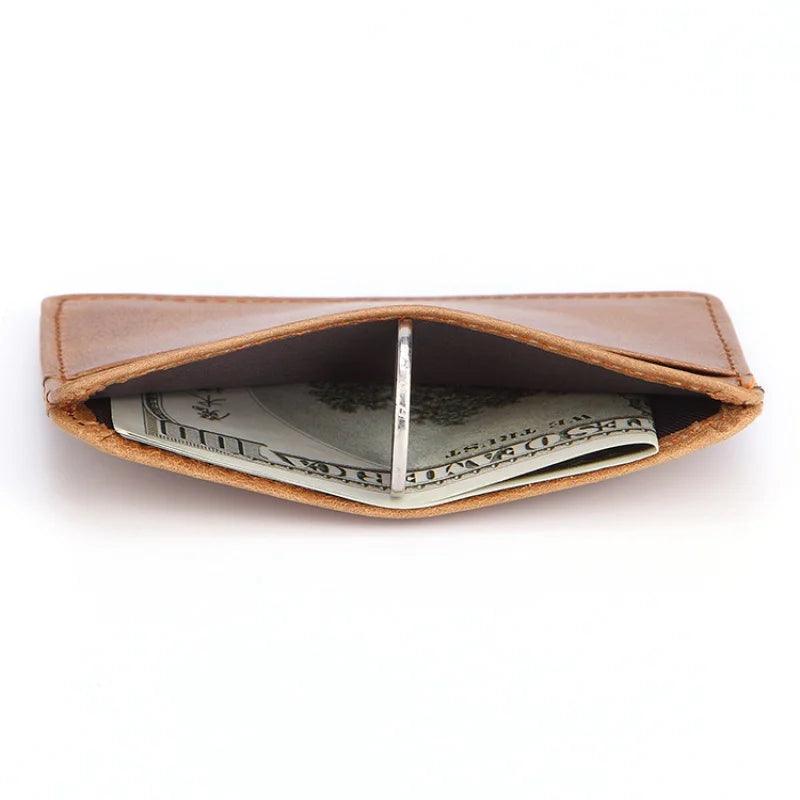 Damy Slim Leather Wallet - DAMYINSIDE