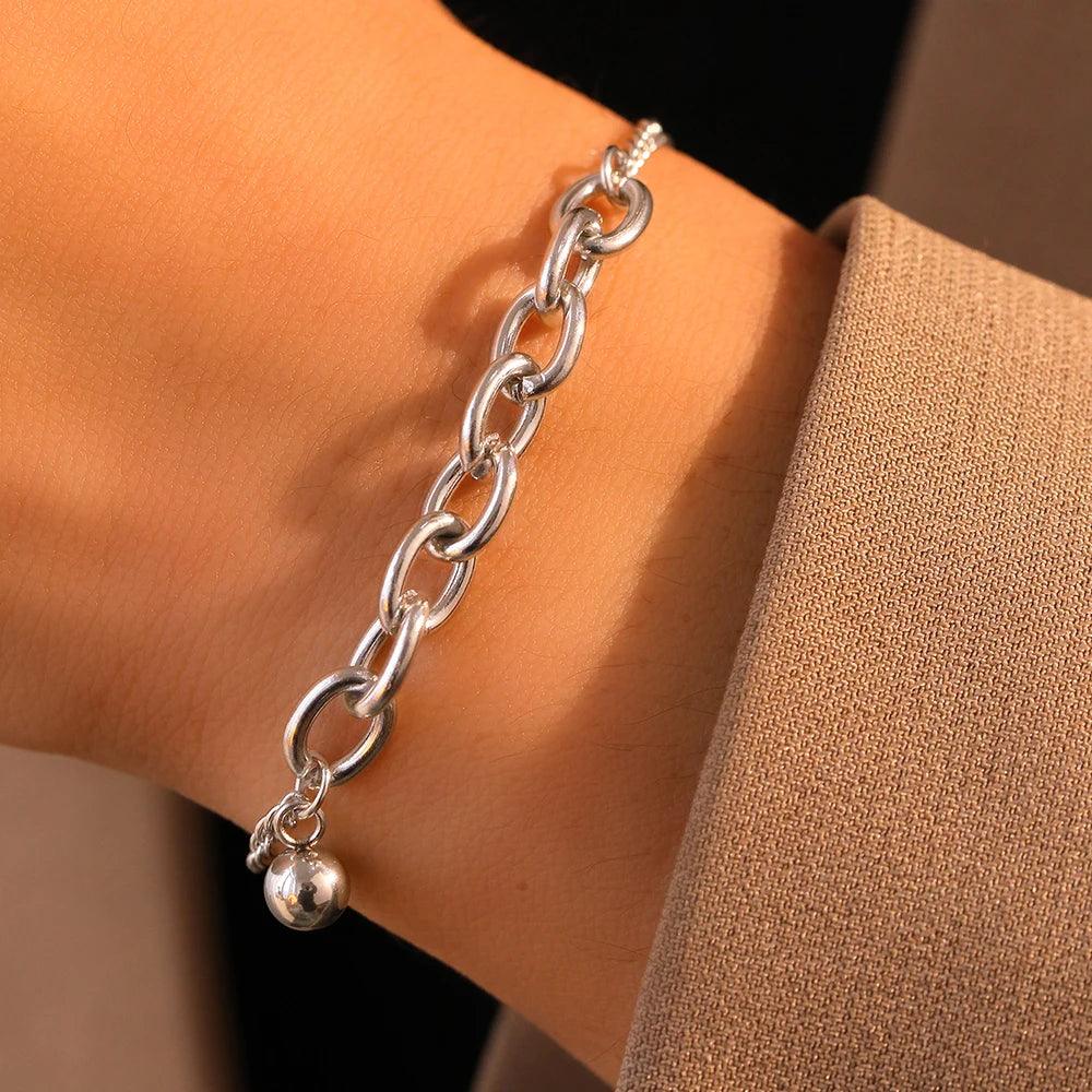 Minimalist Luxury Stainless Steel Bracelet - DAMYINSIDE